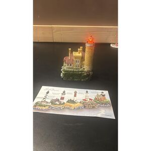 Seashore Treasure Old Mackinac Point Lighthouse   House Music  Box